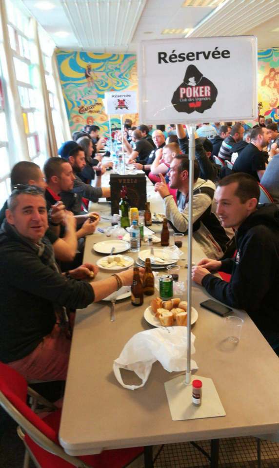 table réservé
