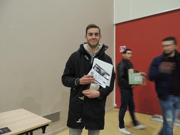 Vainqueur Charly Salun